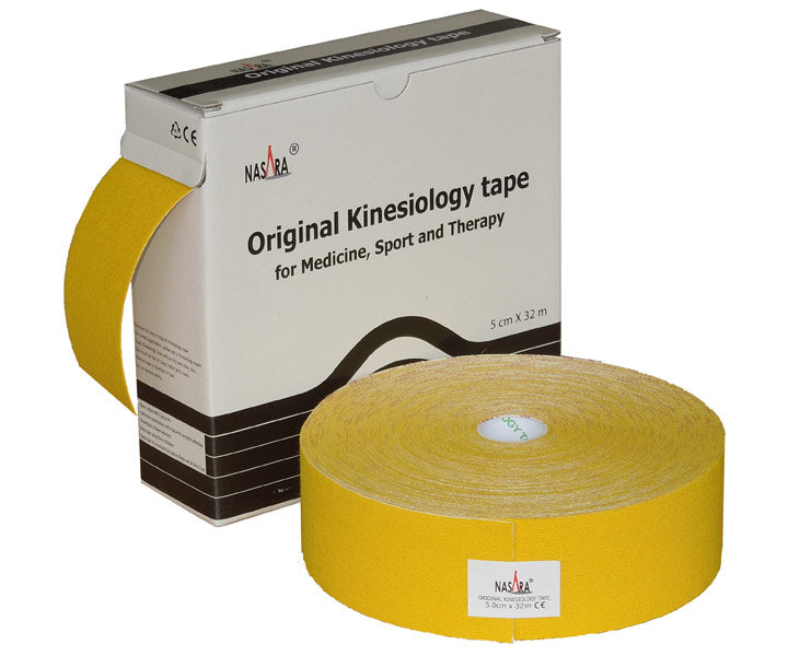 Nasara Kinesiologie-Tape XXL, 5 cm x 32 m, in 10 Farben erhältlich