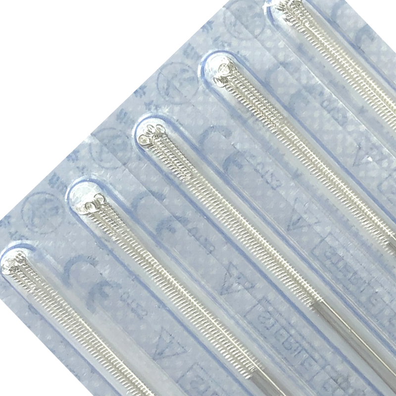 Hwato Akupunkturnadeln Silber, 5 Nadeln pro Blister, 500 Stück – Ansicht 2