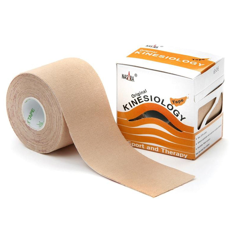 Nasara Kinesiologie-Tape, 5 cm x 5 m, in 10 Farben erhältlich