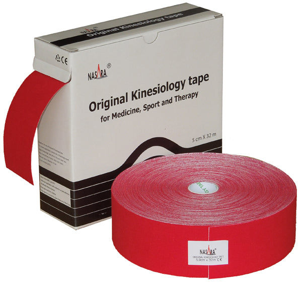 Nasara Kinesiologie-Tape XXL, 5 cm x 32 m, in 10 Farben erhältlich