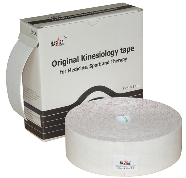 Nasara Kinesiologie-Tape XXL, 5 cm x 32 m, in 10 Farben erhältlich