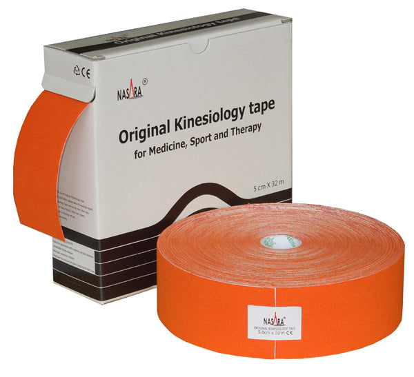 Nasara Kinesiologie-Tape XXL, 5 cm x 32 m, in 10 Farben erhältlich