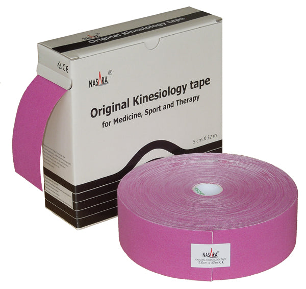 Nasara Kinesiologie-Tape XXL, 5 cm x 32 m, in 10 Farben erhältlich