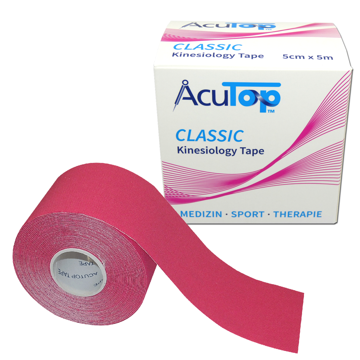 AcuTop Classic Kinesiologie-Tape, 5 cm x 5 m