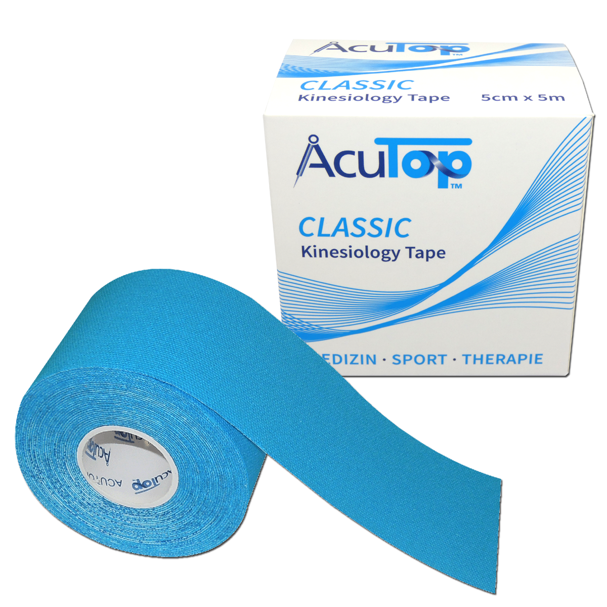 AcuTop Classic Kinesiologie-Tape, 5 cm x 5 m