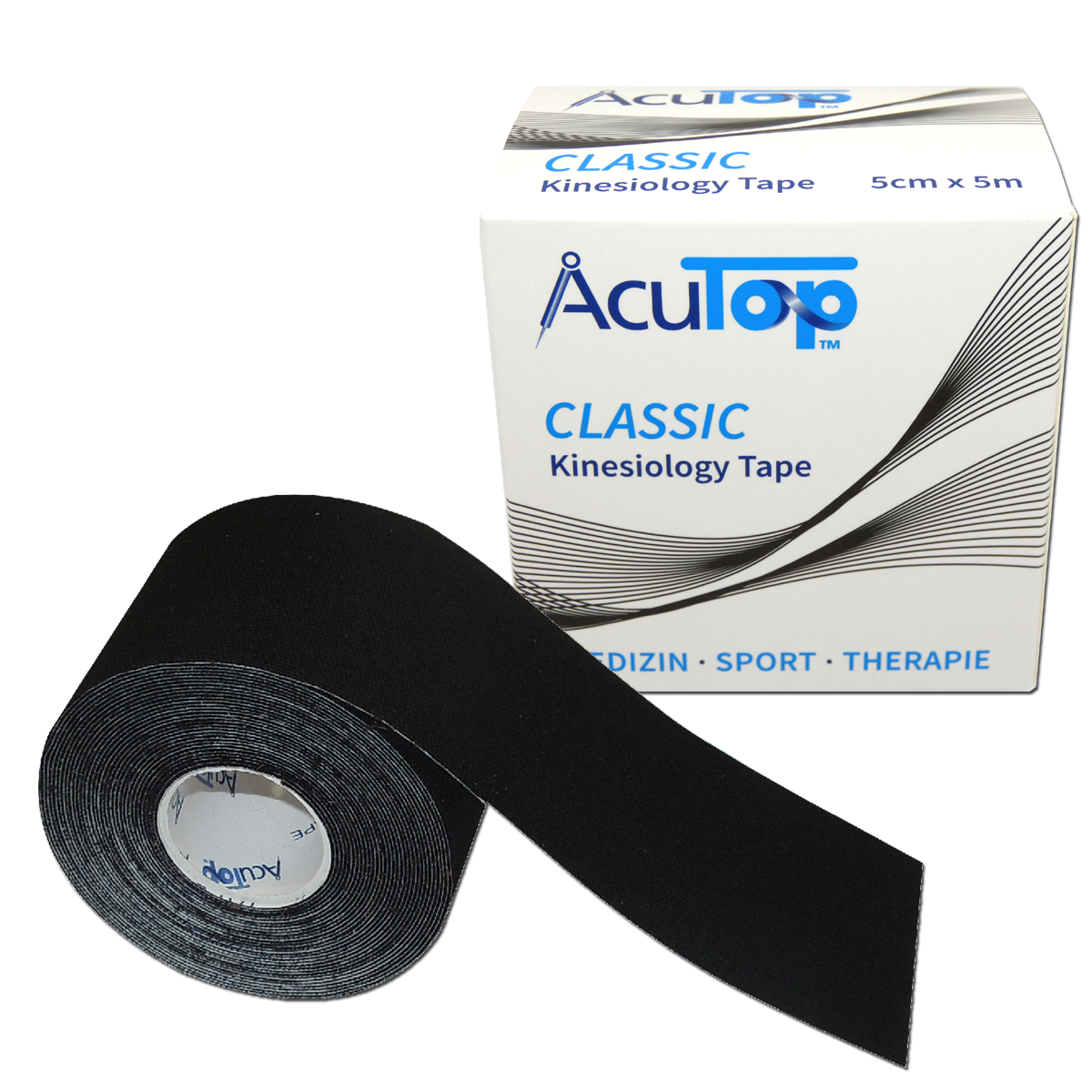 AcuTop Classic Kinesiologie-Tape, 5 cm x 5 m