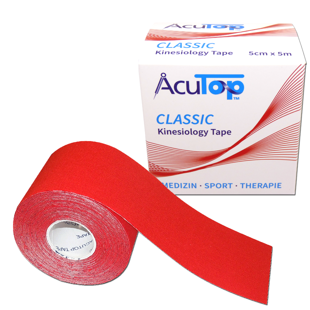 AcuTop Classic Kinesiologie-Tape, 5 cm x 5 m