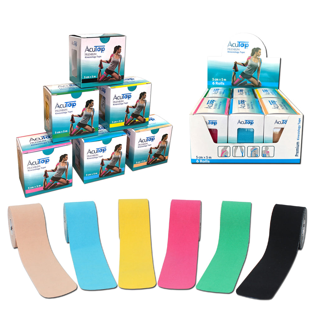 AcuTop Premium Tape, 5 cm x 5 m, in 10 Farben erhältlich
