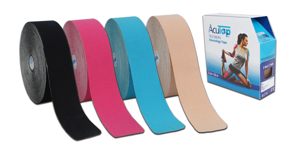AcuTop Premium Tape XXL, 5 cm x 32 m, in 9 Farben erhältlich
