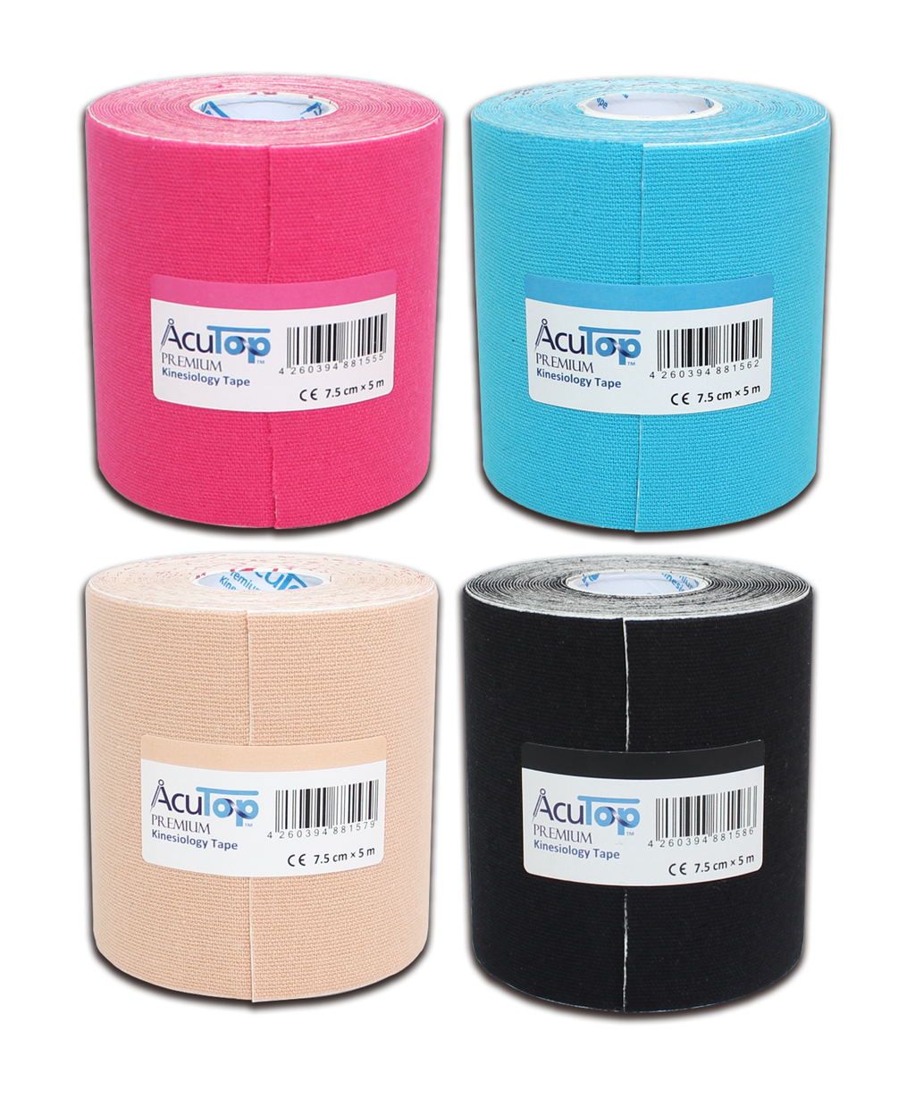 AcuTop Premium Tape L, 7,5 cm x 5 m, in 4 Farben erhältlich