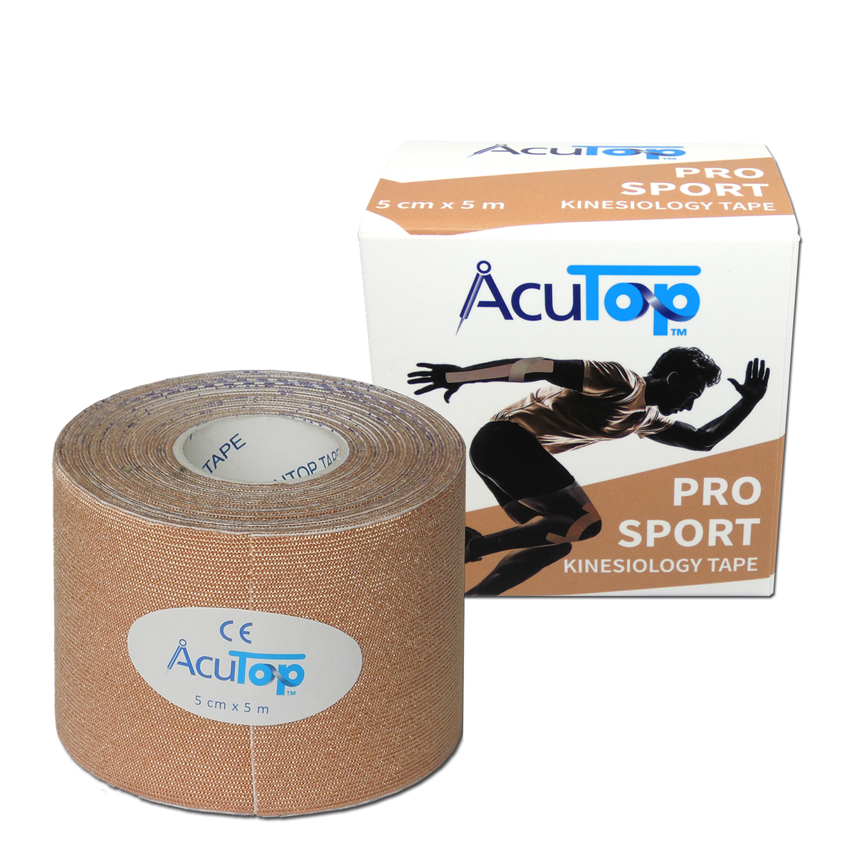 AcuTop Pro Sport Kinesiologie-Tape, 5 cm x 5 m
