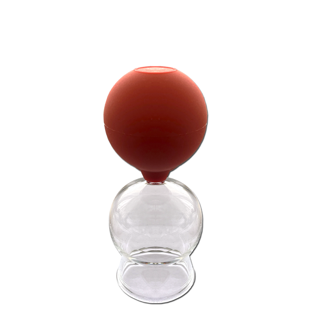Hecht Assistant Schröpfglas mit Saugball, Borosilikatglas – Ansicht 4