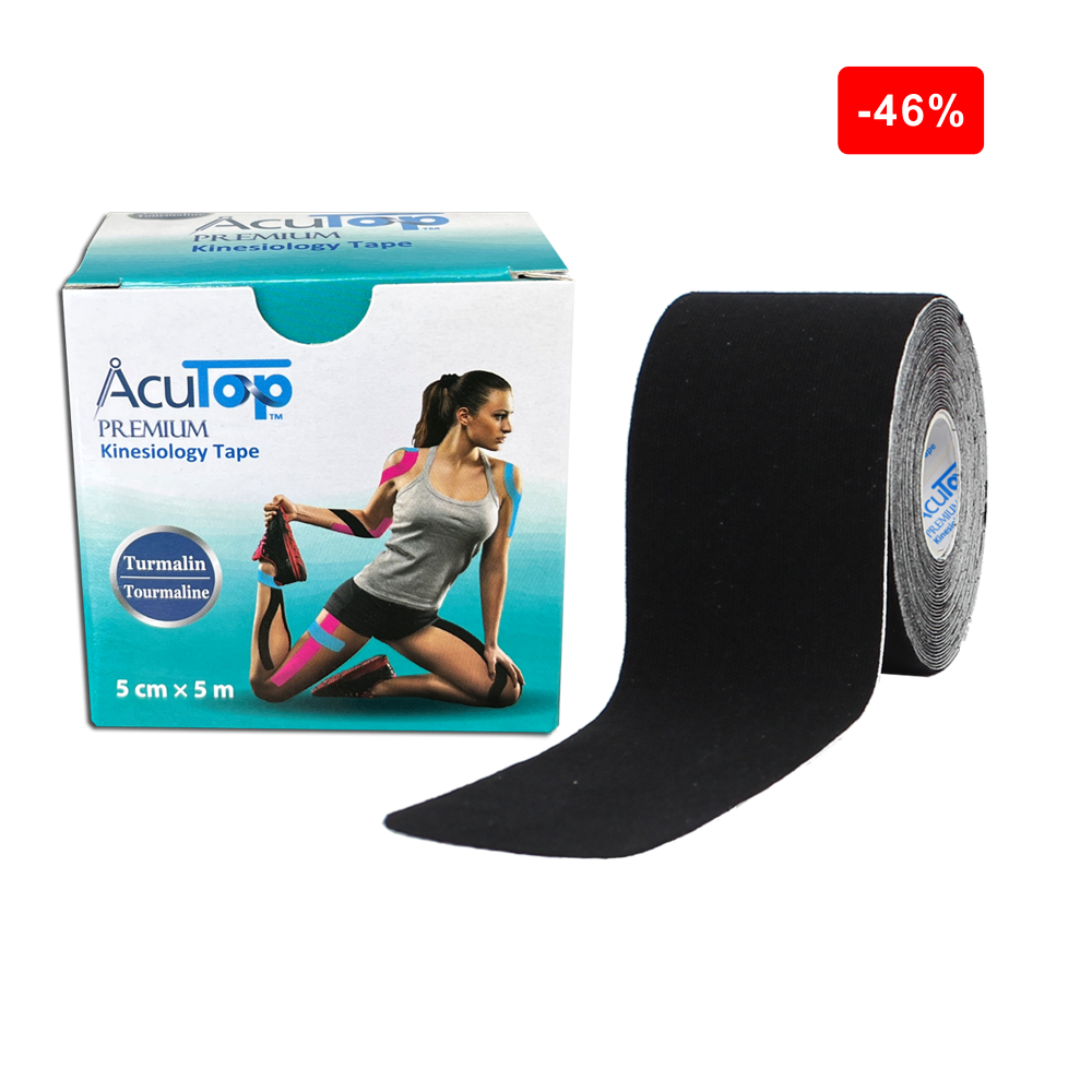 AcuTop Tourmaline Tape, 5 cm x 5 m, in 4 Farben erhältlich