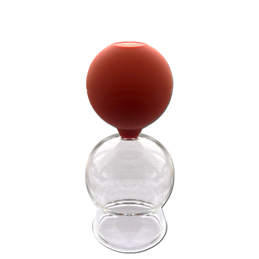 Hecht Assistant Schröpfglas mit Saugball, Borosilikatglas – Ansicht 5