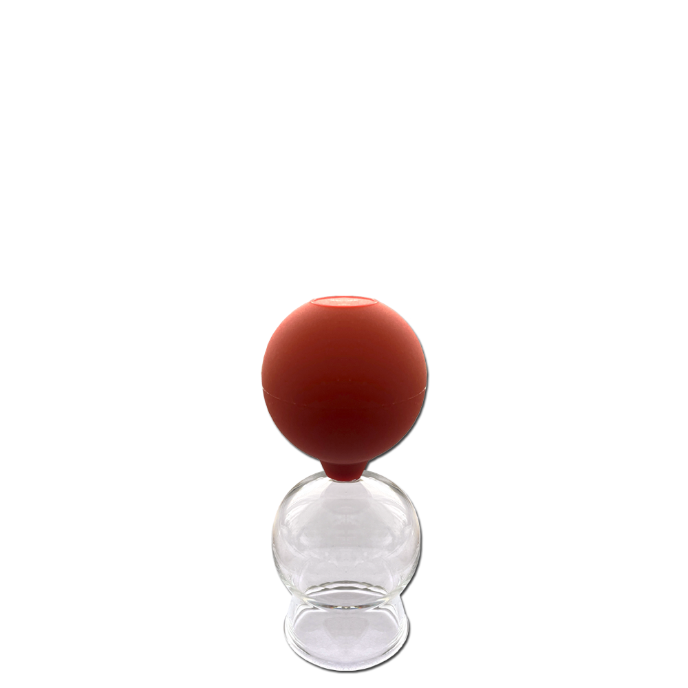 Hecht Assistant Schröpfglas mit Saugball, Borosilikatglas – Ansicht 3