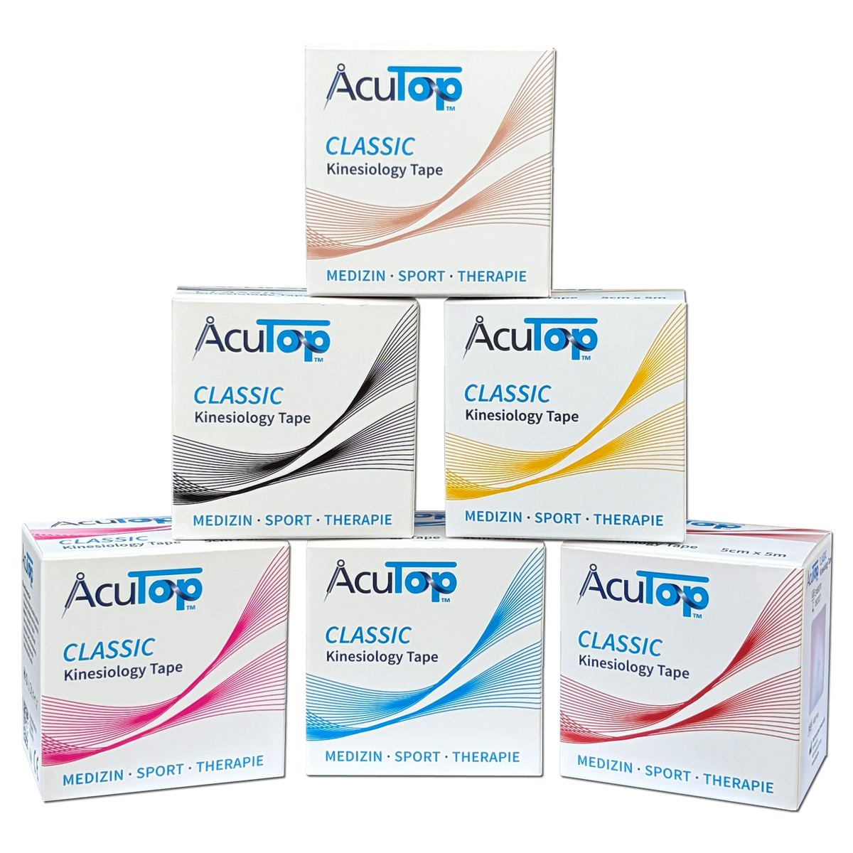 AcuTop Classic Kinesiologie-Tape, 5 cm x 5 m
