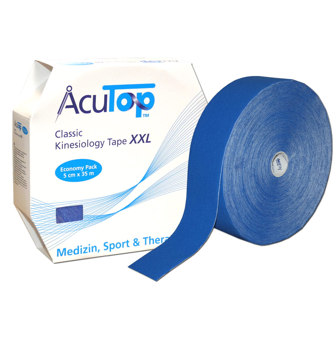AcuTop Classic Tape, 5 cm x 35 m, in 8 Farben erhältlich