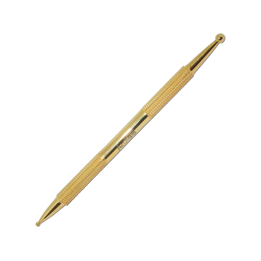 APM Akupressurstift vergoldet, 15 cm