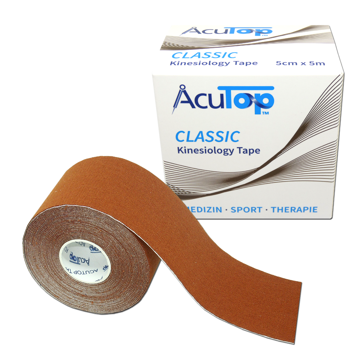 AcuTop Classic Kinesiologie-Tape, 5 cm x 5 m