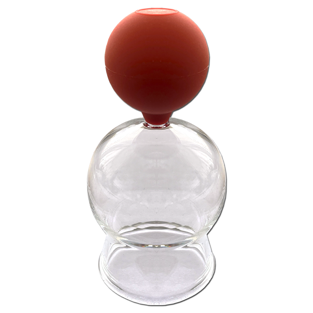 Hecht Assistant Schröpfglas mit Saugball, Borosilikatglas – Ansicht 6