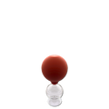 Hecht Assistant Schröpfglas mit Saugball, Borosilikatglas – Ansicht 2