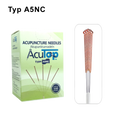 AcuTop Typ 5NC Akupunkturnadeln mit Kupfergriff, unbeschichtet