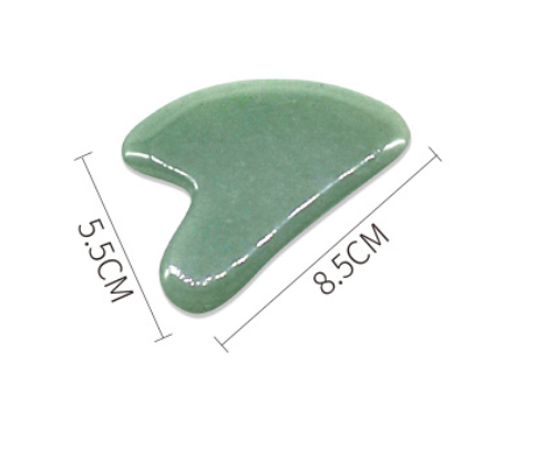 Dongling Premium Jade Heart Gua-Sha-Stein