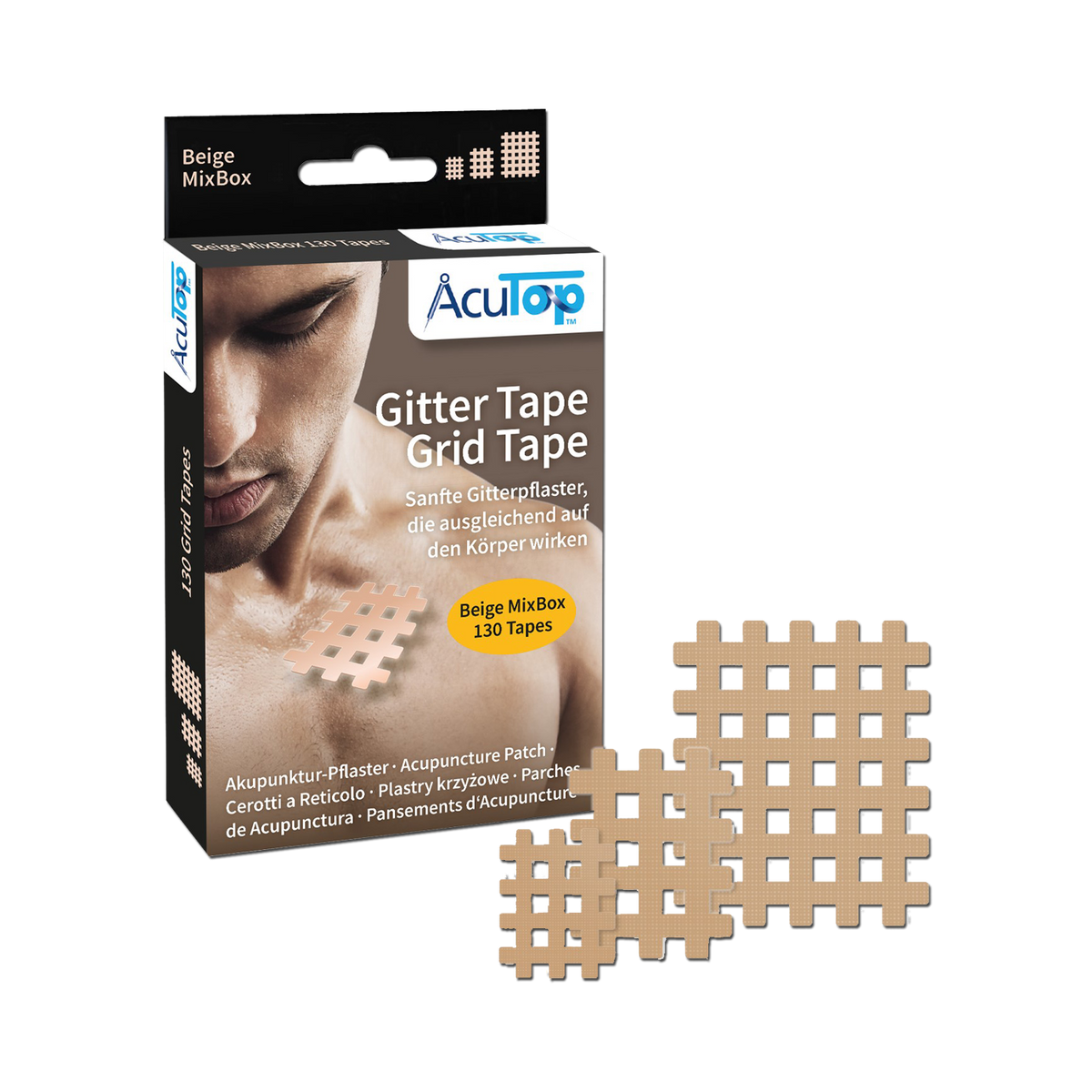 AcuTop Gittertape MixBox, 130 Tapes