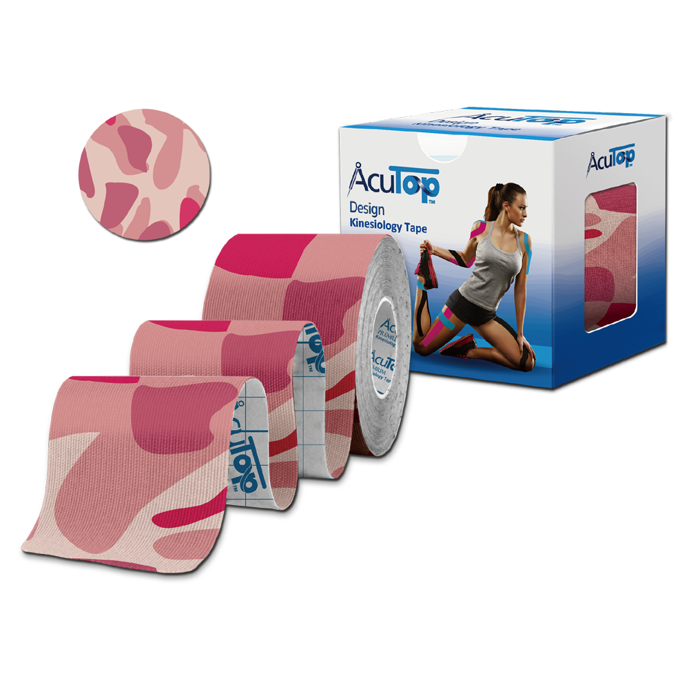 AcuTop Design Kinesiologie-Tape, 5 cm x 5 m, in 9 Designs