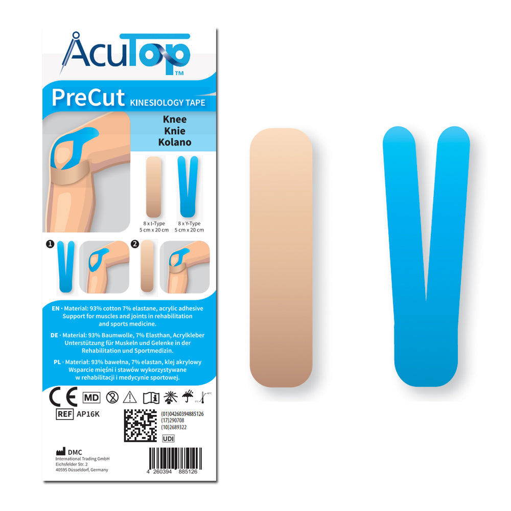 AcuTop PreCut Tape, 16 Zuschnitte für 8 Anwendungen