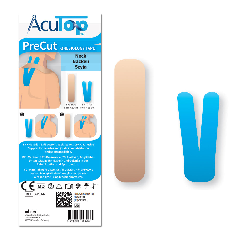 AcuTop PreCut Tape, 16 Zuschnitte für 8 Anwendungen