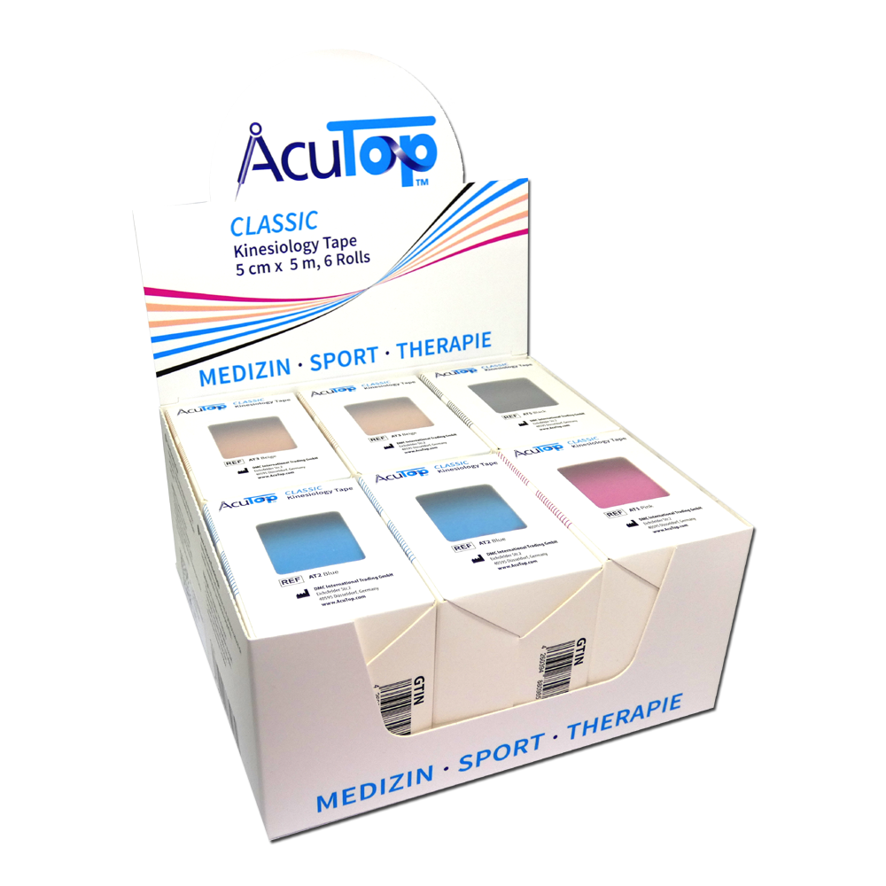 AcuTop Classic Tape Starter-Set, 6 Rollen