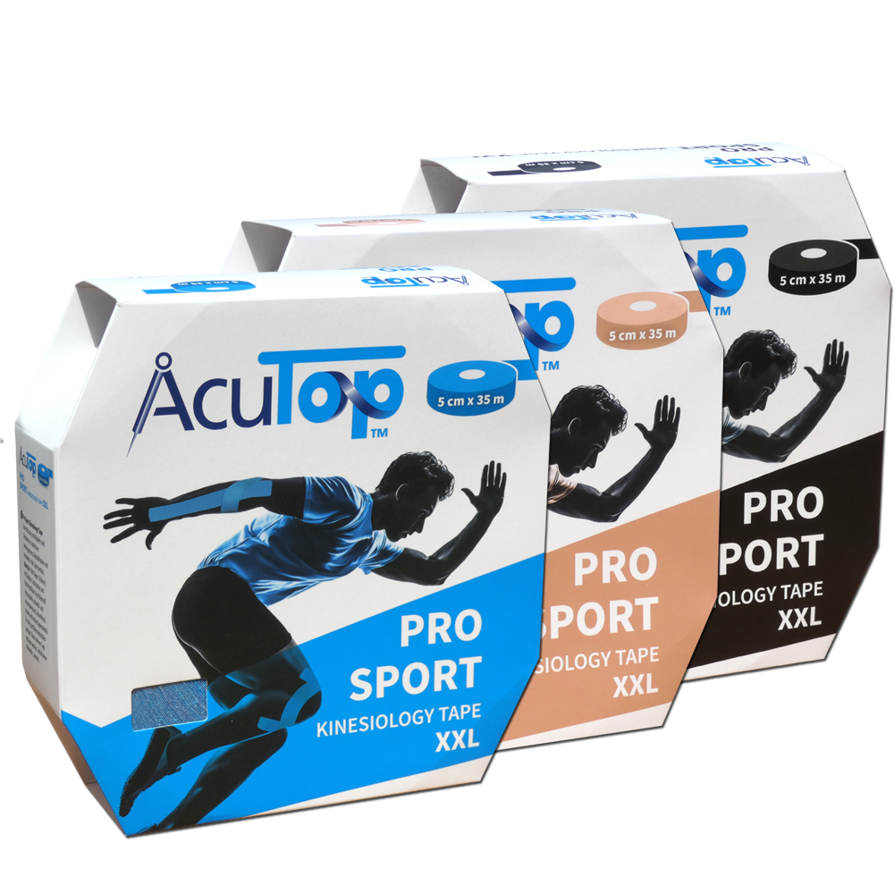 AcuTop Pro Sport XXL Kinesiologie-Tape, 5 cm x 35 m