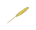 Drucktaster Deluxe, vergoldet, 12 cm