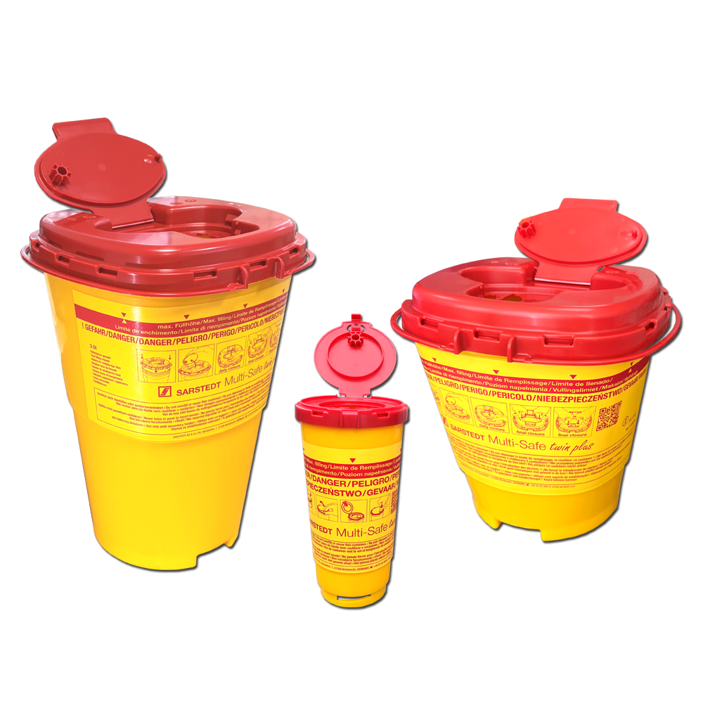 Premium Entsorgungsbox für Nadeln