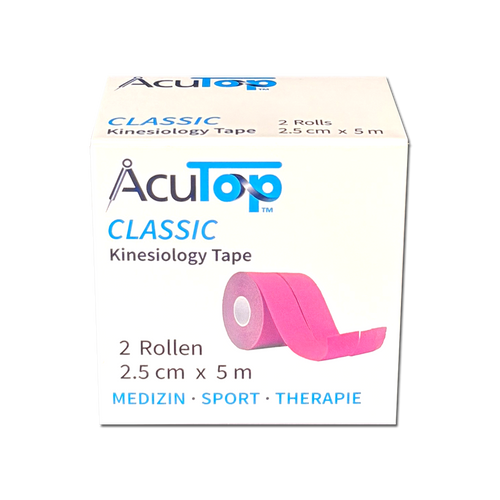 AcuTop Classic Tape S, 2,5 cm x 5 m (2 Rollen)