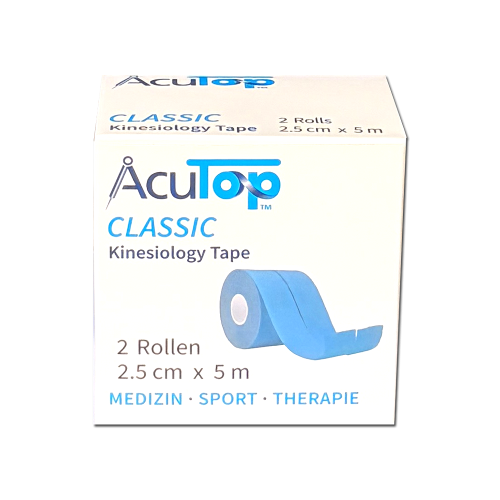 AcuTop Classic Tape S, 2,5 cm x 5 m (2 Rollen)