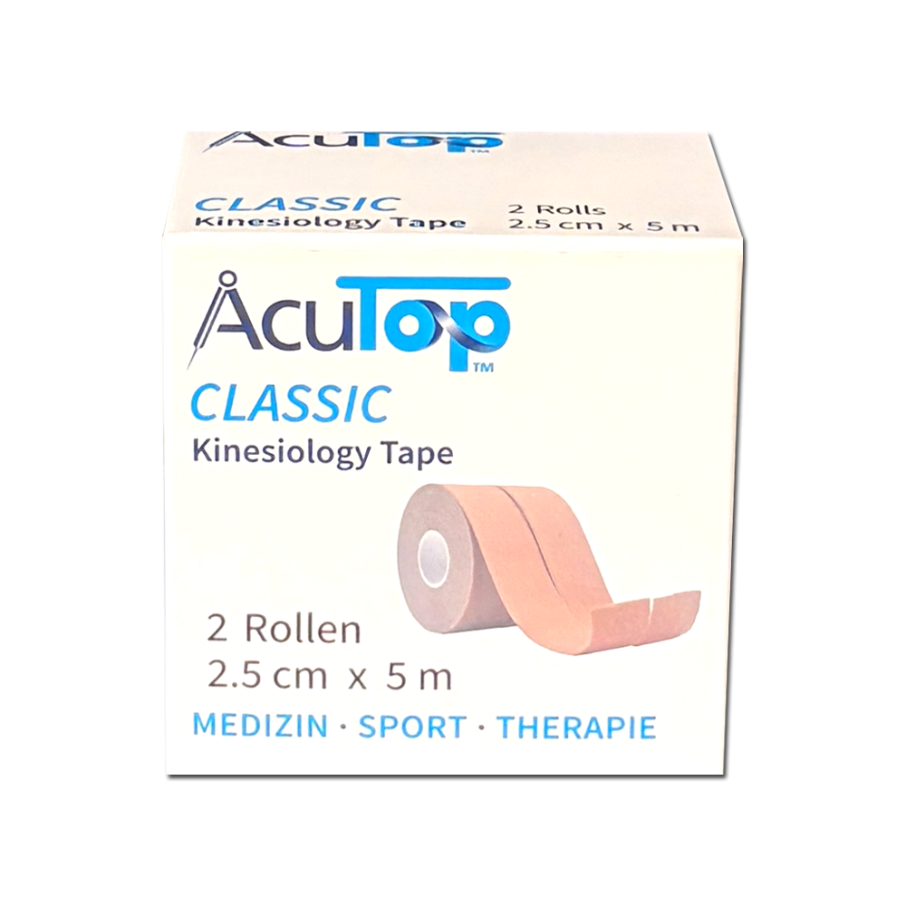AcuTop Classic Kinesiologie-Tape S, 2,5 cm x 5 m