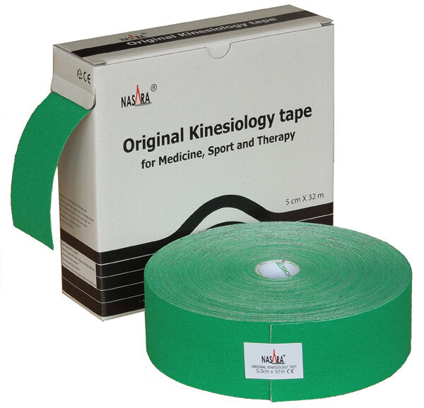 Nasara Kinesiologie-Tape XXL, 5 cm x 32 m, in 10 Farben erhältlich
